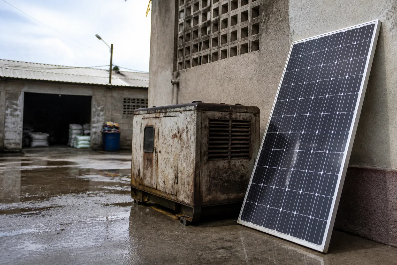 Énergie pour PME en Haïti : solaire ou générateur ?
